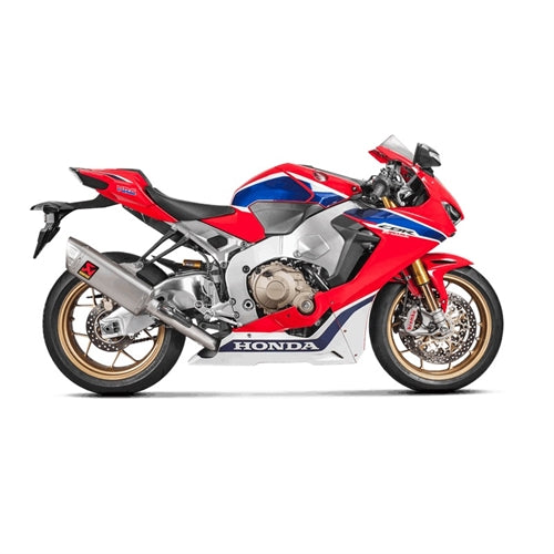 Akrapovic Titanium Silencer Complete Stainless 4-2-1 System Conical Headers - Hexagonal - Race Removable Baffle – Honda CBR1000RR Fireblade 2017–2019