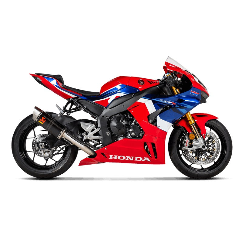 Akrapovic Carbon Silencer Slip-On Kit - WSBK Style With Titanium End Cap - Race – Honda CBR1000RR Fireblade 2020–2023