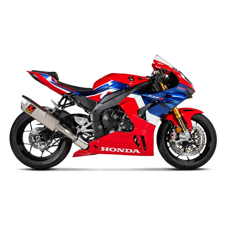 Akrapovic Titanium Silencer Track Day Slip-On Kit - WSBK Style - Race – Honda CBR1000RR Fireblade 2020–2023