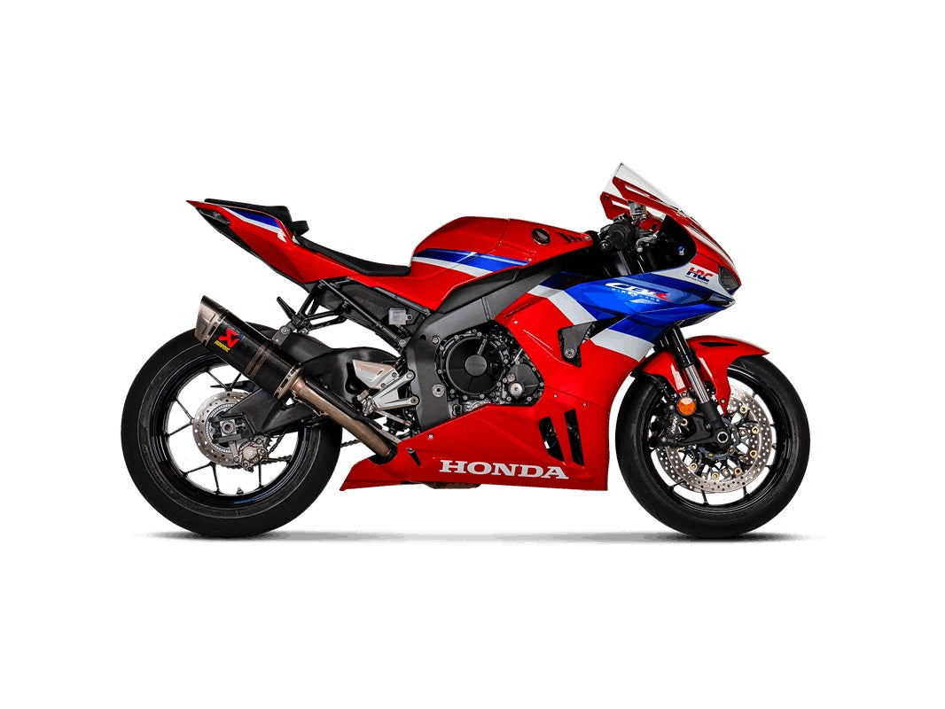 Akrapovic Carbon Silencer Slip-On Kit - WSBK Style With Titanium End Cap - Race – Honda CBR1000RR Fireblade 2024–2026