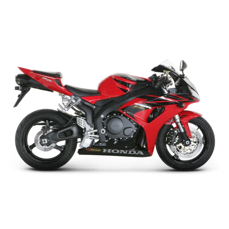 Akrapovic Carbon Silencer Slip-On Kit (With Titanium Link Pipe) - Hexagonal - Road Legal Removable Baffle – Honda CBR1000RR Fireblade 2006–2007
