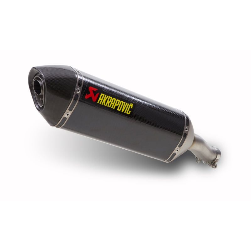 Akrapovic Carbon Silencer Slip-On Kit  - Hexagonal - Road Legal Removable Baffle – Honda CBR500R 2013–2015