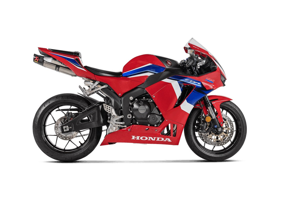 Akrapovic Titanium 4-1 Full Race System - Race Removable Baffle – Honda CBR600RR 2013–2018 / Honda CBR600RR 2024–2026