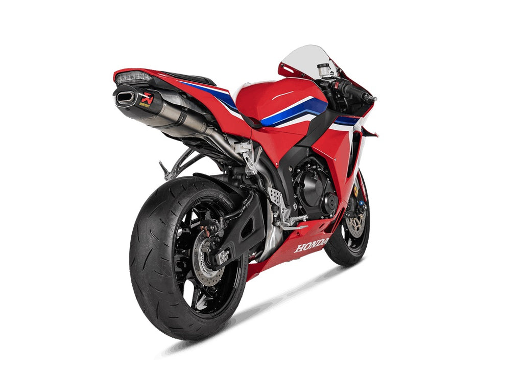 Akrapovic Titanium 4-1 Full Race System - Race Removable Baffle – Honda CBR600RR 2013–2018 / Honda CBR600RR 2024–2026