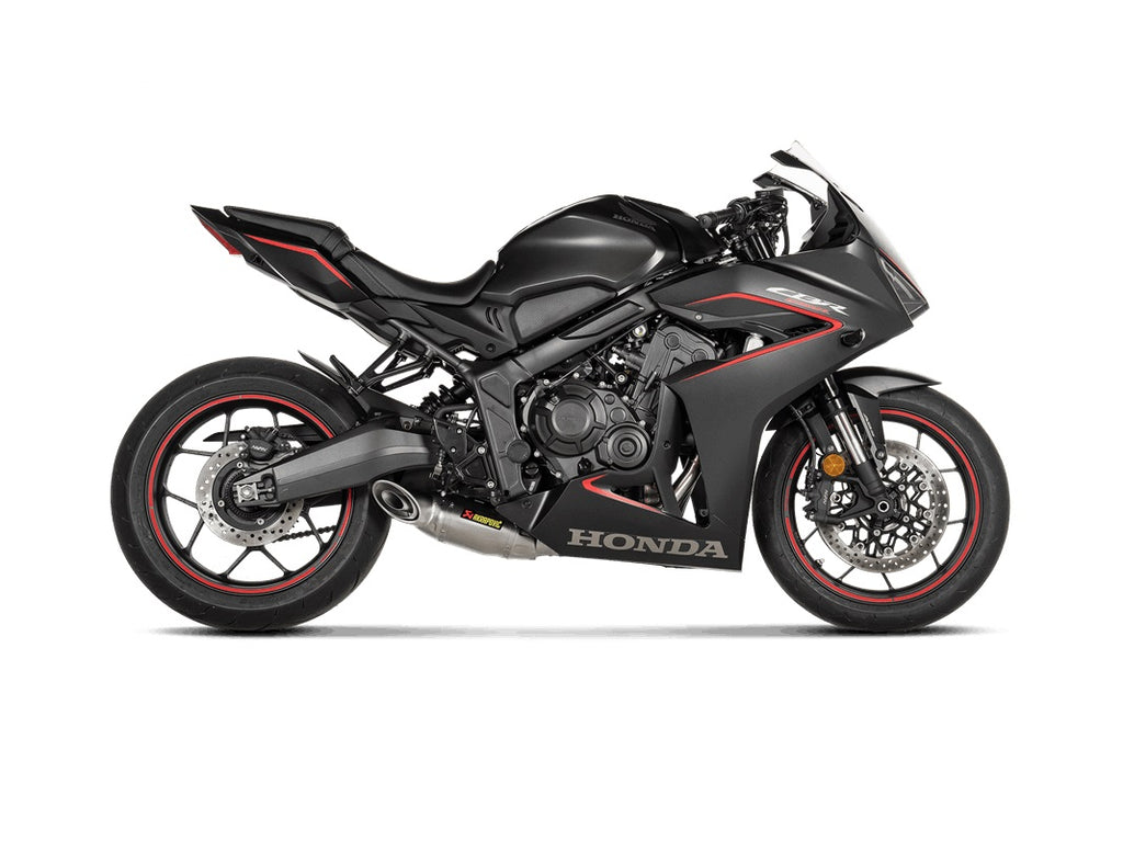Akrapovic Titanium Silencer Complete 4-1 Race System - Race Removable Baffle – Honda CB 650 R Neo Sports Café 2019–2023 / Honda CB 650 R Neo Sports Café 2024–2025 / …