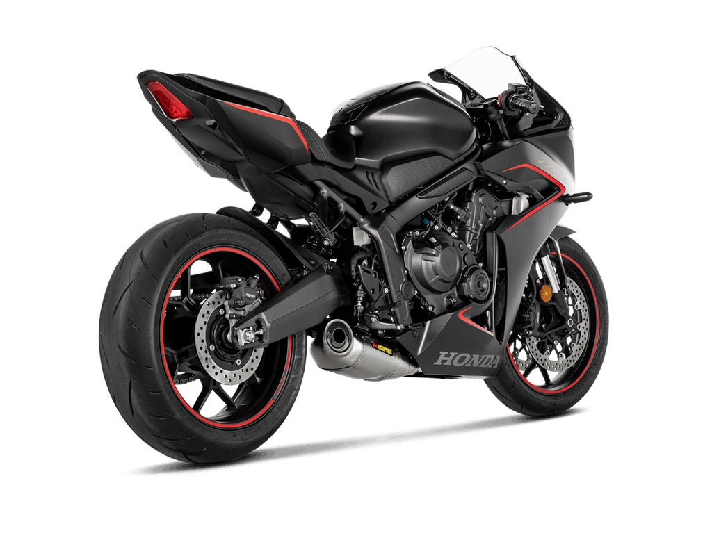 Akrapovic Titanium Silencer Complete 4-1 Race System - Race Removable Baffle – Honda CB 650 R Neo Sports Café 2019–2023 / Honda CB 650 R Neo Sports Café 2024–2025 / …