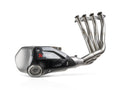 Akrapovic Underbelly 4-1 Full System - Road Legal – Honda CB650R Neo Sports Café 2019–2026 / Honda CBR650R 2019–2026