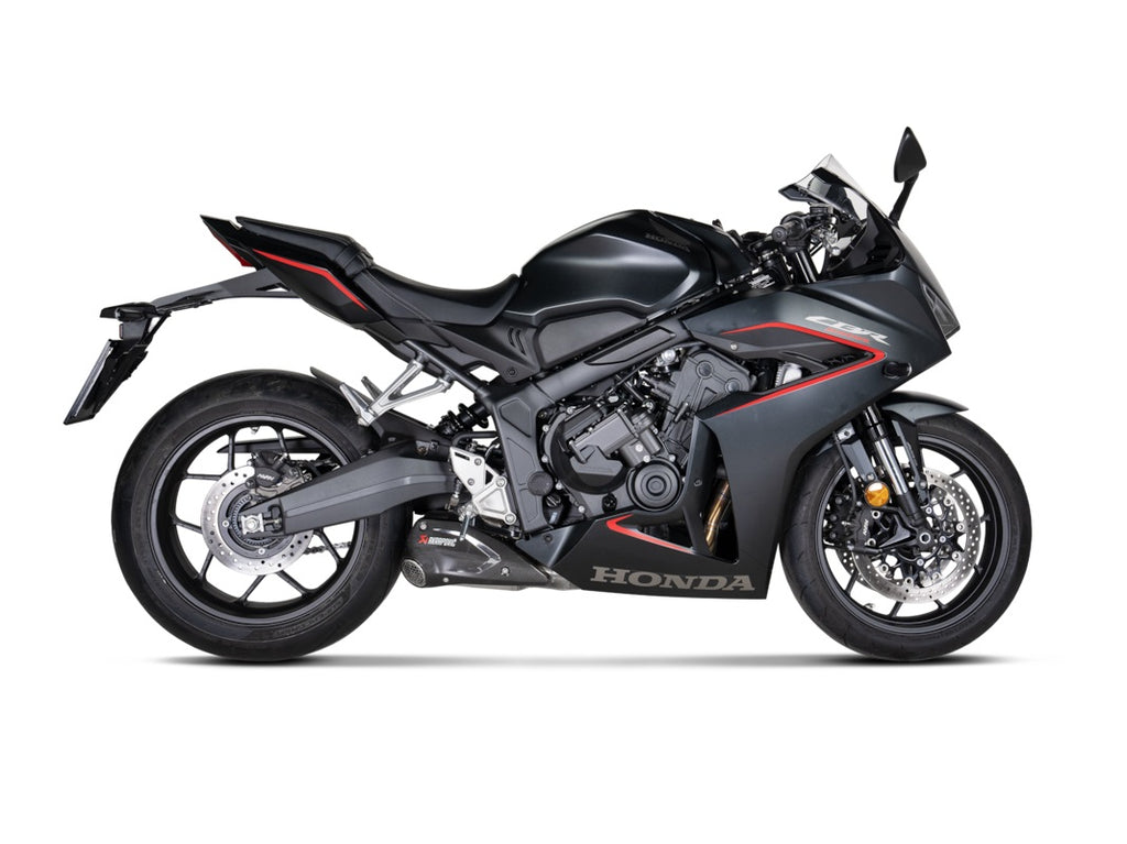 Akrapovic Underbelly 4-1 Full System - Road Legal – Honda CB650R Neo Sports Café 2019–2026 / Honda CBR650R 2019–2026