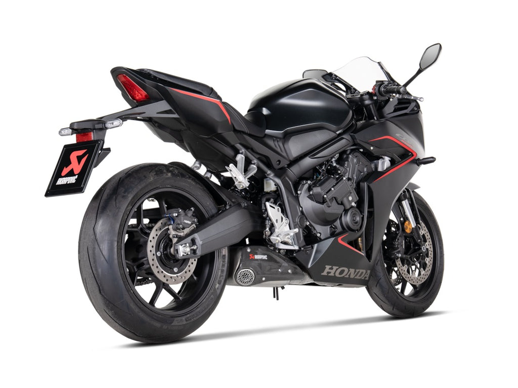 Akrapovic Underbelly 4-1 Full System - Road Legal – Honda CB650R Neo Sports Café 2019–2026 / Honda CBR650R 2019–2026