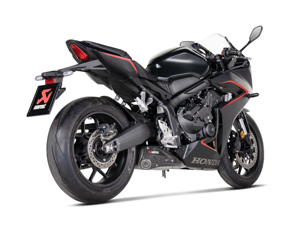 Akrapovic Underbelly 4-1 Full System - Road Legal – Honda CB650R Neo Sports Café 2019–2026 / Honda CBR650R 2019–2026