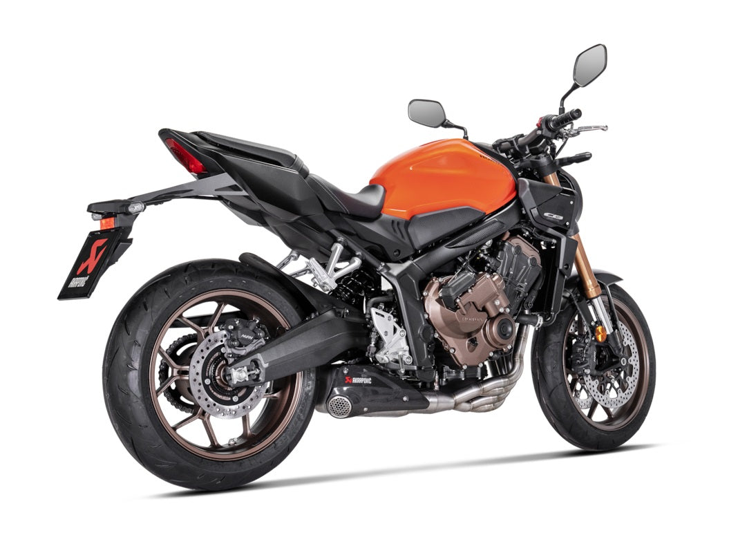 Akrapovic Underbelly 4-1 Full System - Road Legal – Honda CB650R Neo Sports Café 2019–2026 / Honda CBR650R 2019–2026