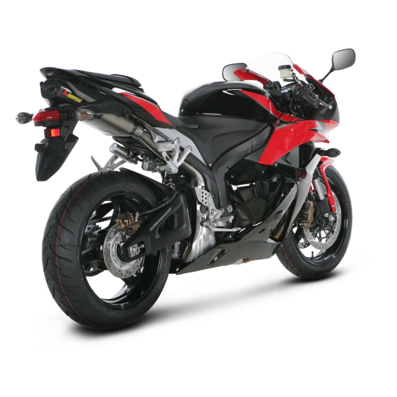 Akrapovic Titanium Silencer Slip-On Kit - AC Style - Road Legal Removable Baffle – Honda CBR600RR 2009–2012