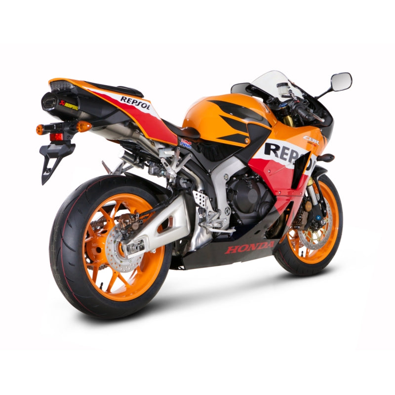 Akrapovic Titanium Silencer Slip-On Kit - AC Style - Road Legal Removable Baffle – Honda CBR600RR 2013–2018 / Honda CBR600RR 2024–2026