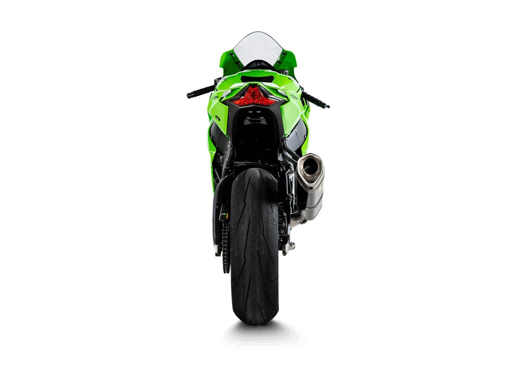 Akrapovic Carbon Silencer Titanium Evolution Full System - Race – Kawasaki ZX-10R / RR 2021–2025