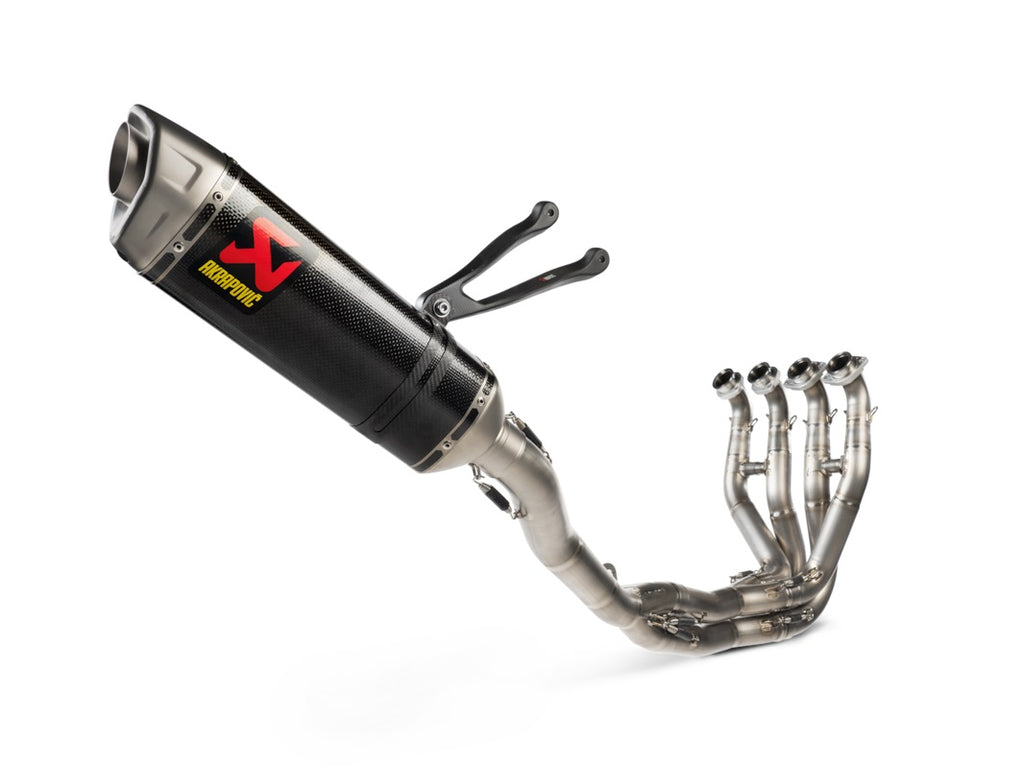Akrapovic Carbon Silencer Titanium Evolution 4-2-1 Complete System - Race – Kawasaki ZX-10R / RR 2026