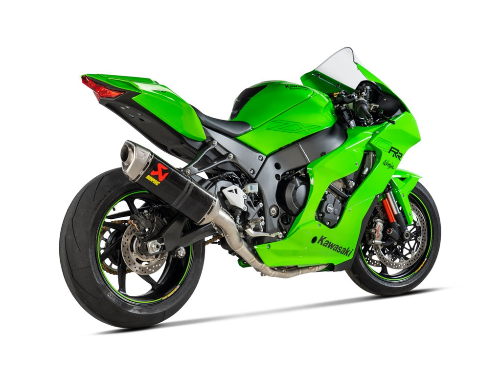 Akrapovic Carbon Silencer Titanium Evolution 4-2-1 Complete System - Race – Kawasaki ZX-10R / RR 2026