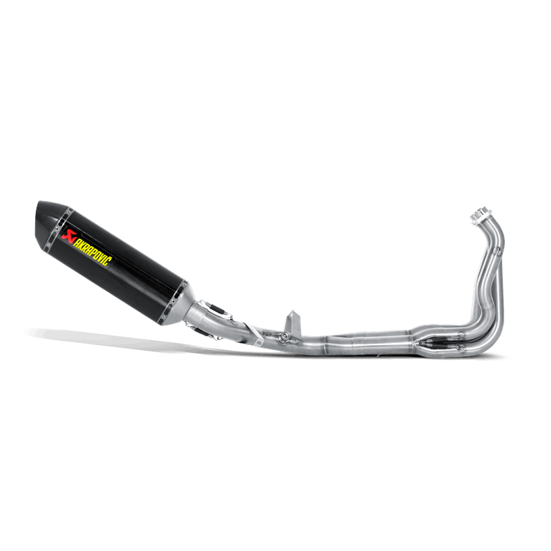 Akrapovic Carbon Silencer Complete Stainless 4-2-1 Conical System (Cannot Be Used With Panniers) Hexagonal - Race Removable Baffle – Kawasaki Z1000 2014–2022