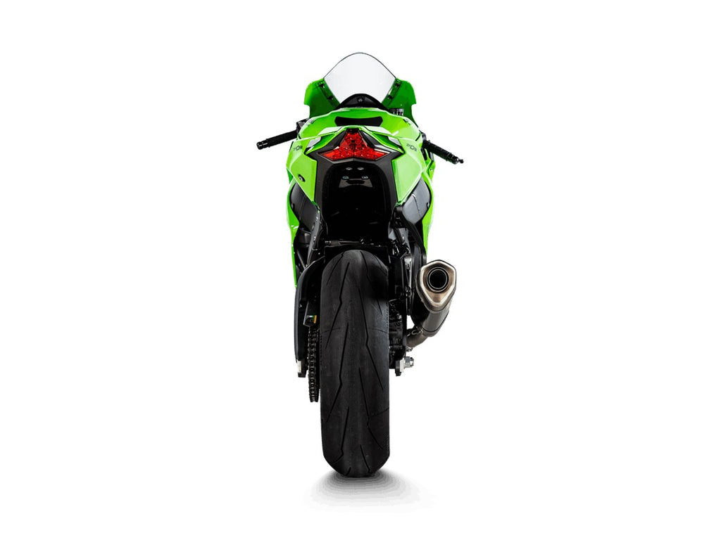 Akrapovic Carbon Silencer Slip-On Kit - Hexagonal - Road Legal – Kawasaki ZX-10R / RR 2021–2025 / Kawasaki ZX-10R / RR 2026
