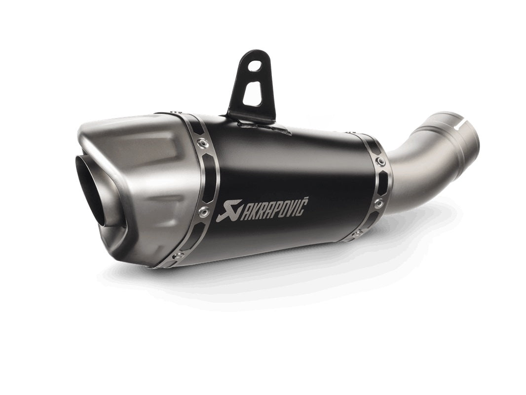 Akrapovic Titanium Silencer Slip-On Kit - Black ASZ Style - Race (Optional Baffle Available) – Kawasaki ZX-10R / RR 2021–2025 / Kawasaki ZX-10R / RR 2026