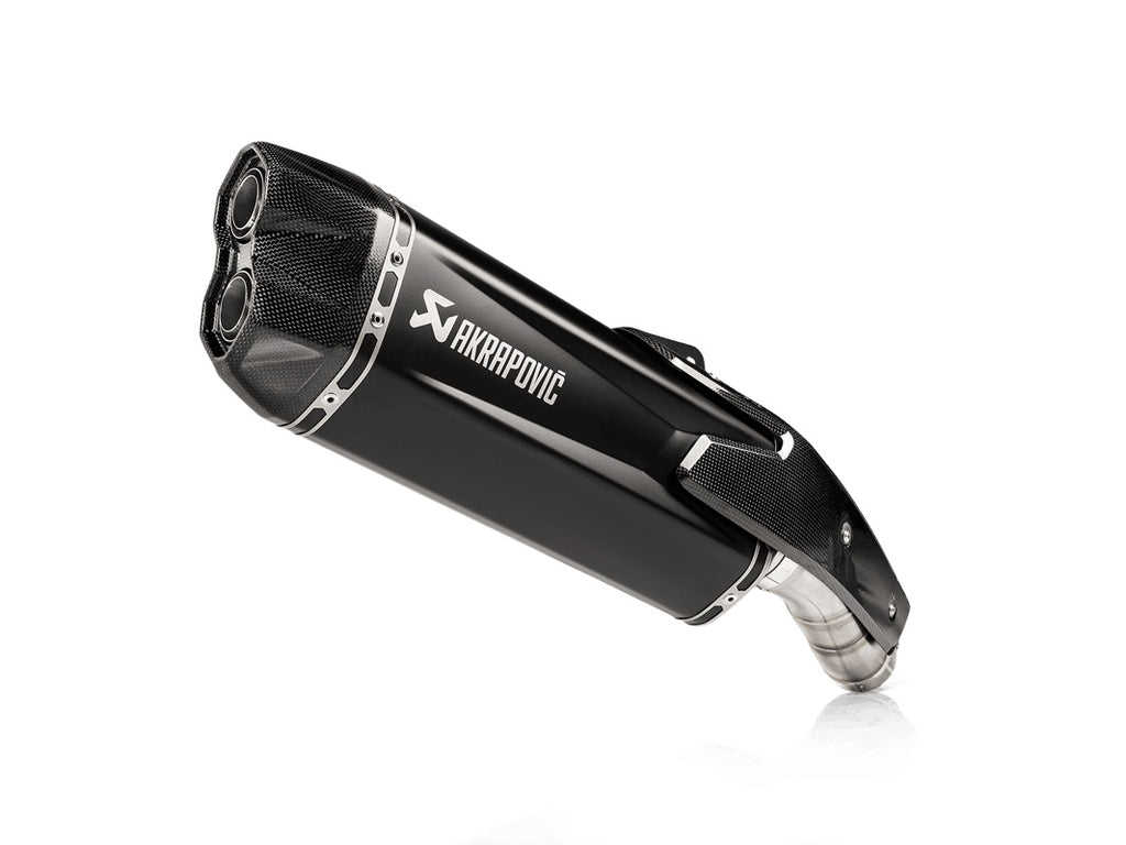 Akrapovic Black Titanium Silencer Slip-On Kit  - Road Legal – Kawasaki Z H2 (1000cc) 2020–2025