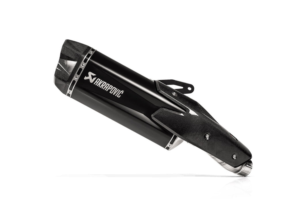 Akrapovic Black Titanium Silencer Slip-On Kit  - Road Legal – Kawasaki Z H2 (1000cc) 2020–2025