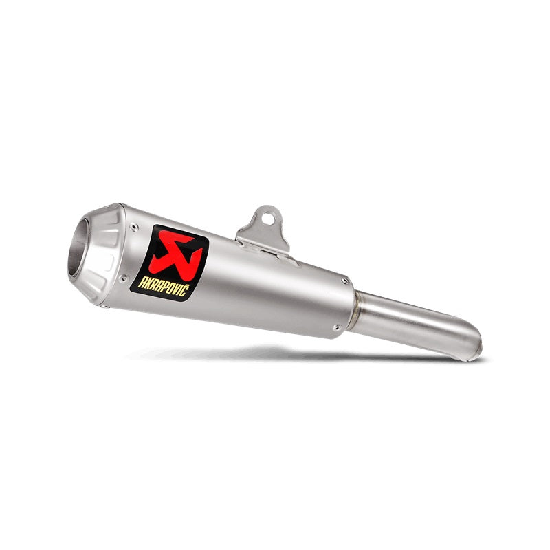 Akrapovic Titanium Silencer Slip-On Kit - Race – Kawasaki Ninja 125 2019–2025 / Kawasaki Ninja 250 SL 2015–2023