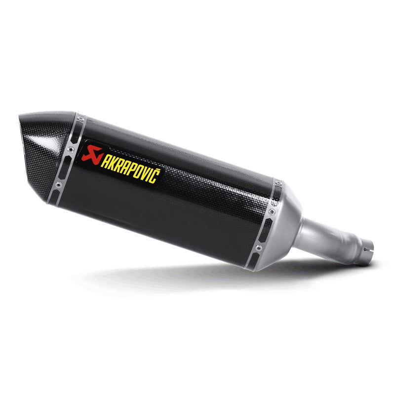 Akrapovic Carbon Silencer Slip-On Kit - Hexagonal - Race Removable Baffle – Kawasaki Ninja 250 R 2008–2012 / Kawasaki Ninja 300 R 2013–2022