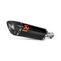Akrapovic Carbon Silencer Slip-On Kit - Hexagonal - Race Removable Baffle – Kawasaki Ninja 400 2018–2023 / Kawasaki Ninja 500 2024–2026