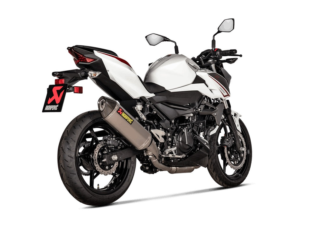 Akrapovic Titanium Silencer Slip-On Kit - Hexagonal - Road Legal – Kawasaki Ninja 400 2018–2023