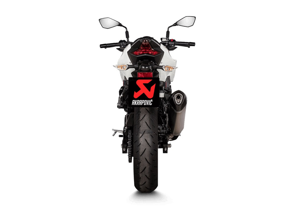 Akrapovic Titanium Silencer Slip-On Kit - Hexagonal - Road Legal – Kawasaki Ninja 400 2018–2023