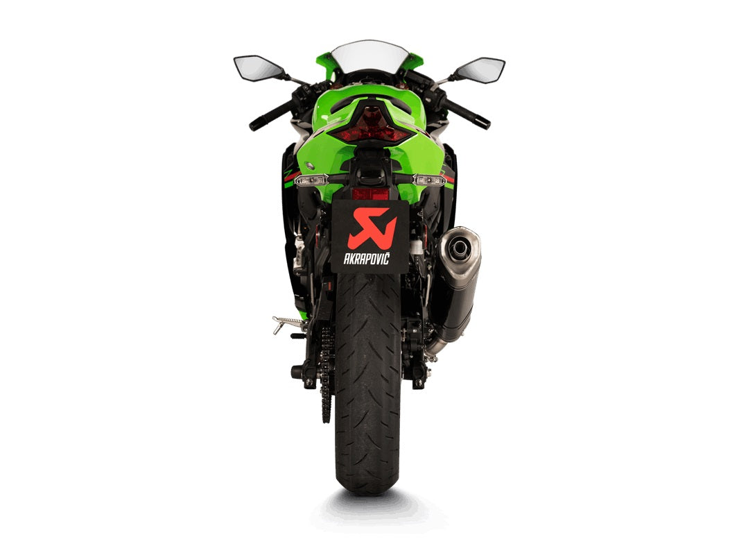 Akrapovic Carbon Silencer Slip-On Kit - Hexagonal - Road Legal – Kawasaki ZX-4R / RR 2023–2026