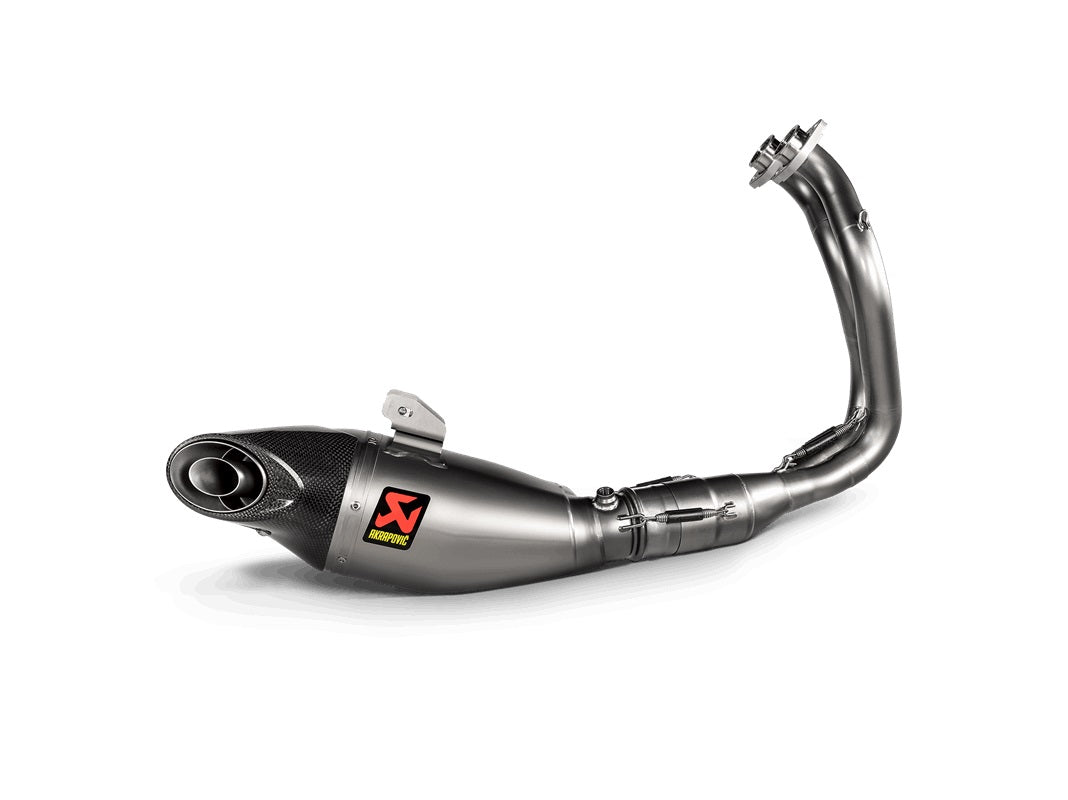 Akrapovic Titanium Silencer Complete Stainless 2-1 System - Road Legal – Kawasaki Ninja 650 2021–2026 / Kawasaki Z650 2021–2026