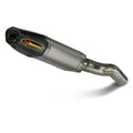 Akrapovic Titanium Silencer Slip-On Kit  (With Carbon Outlet Cap) - Road Legal Removable Baffle – Kawasaki ZX-6R 2007–2008