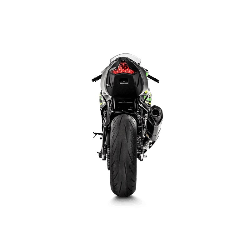 Akrapovic Carbon Silencer Slip-On Kit (No Noise Control Valve) - Race Removable Baffle – Kawasaki ZX-6R 2009–2012 / Kawasaki ZX-6R 2013–2018 / …