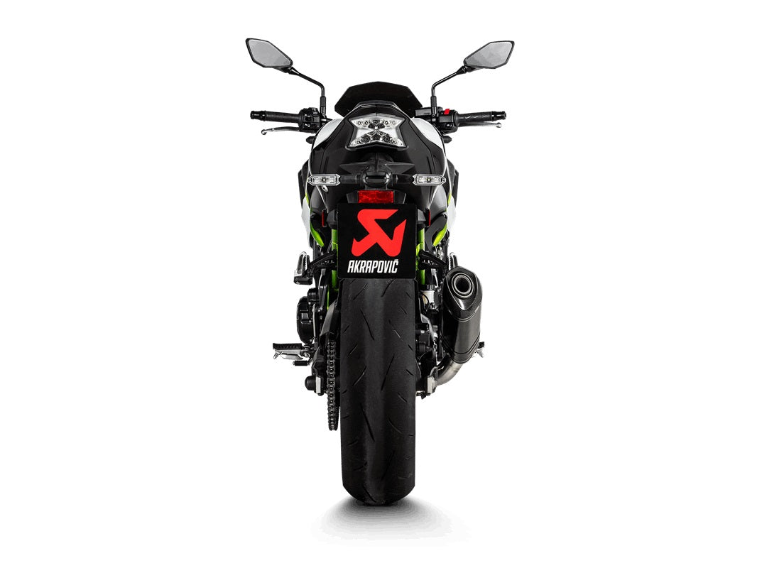 Akrapovic Carbon Silencer Slip-On Kit - Hexagonal - Road Legal – Kawasaki Z900 2017–2019 / Kawasaki Z900 2018–2019 / …