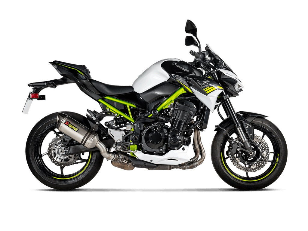 Akrapovic Titanium Silencer Slip-On Kit - Hexagonal - Road Legal – Kawasaki Z900 2017–2019 / Kawasaki Z900 2018–2019 / …