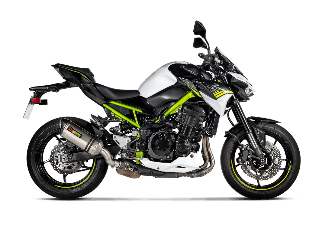 Akrapovic Titanium Silencer Slip-On Kit - Hexagonal - Road Legal – Kawasaki Z900 2017–2019 / Kawasaki Z900 2018–2019 / …