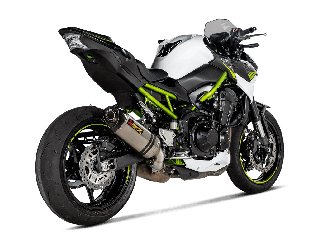 Akrapovic Titanium Silencer Slip-On Kit - Hexagonal - Road Legal – Kawasaki Z900 2017–2019 / Kawasaki Z900 2018–2019 / …