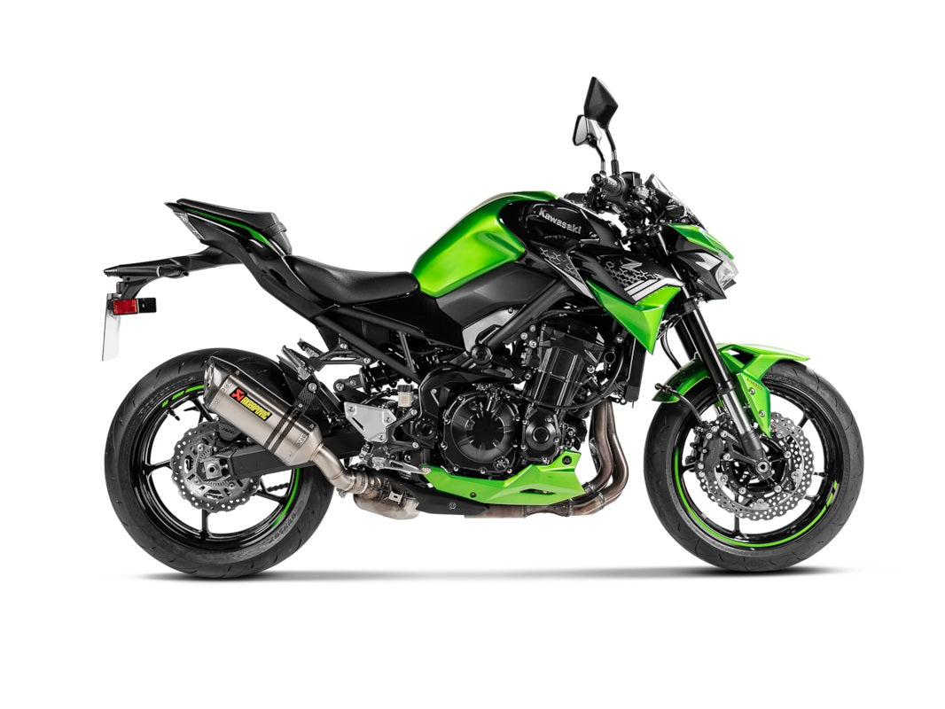 Akrapovic Titanium Silencer Slip-On Kit - Hexagonal - Road Legal – Kawasaki Z900 2025–2026
