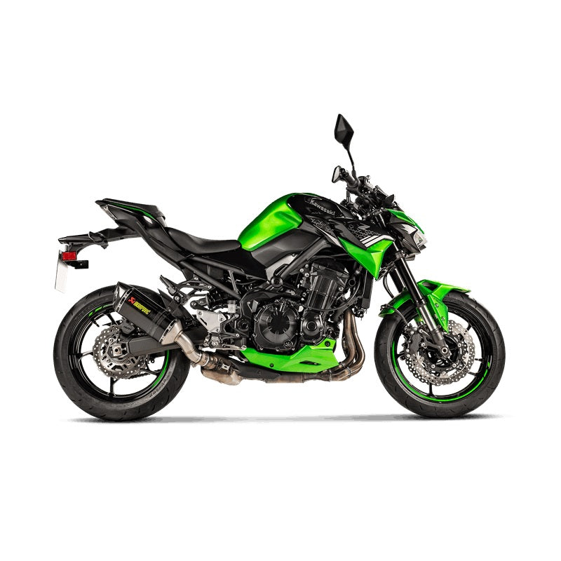 Akrapovic Carbon Silencer Slip-On Kit - Hexagonal - Road Legal – Kawasaki Z900 2020–2024