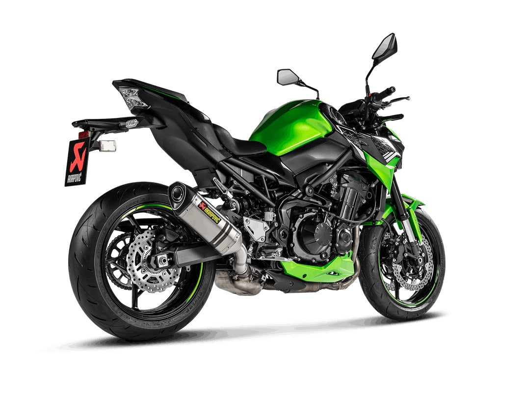 Akrapovic Titanium Silencer Slip-On Kit - Hexagonal - Road Legal – Kawasaki Z900 2020–2024