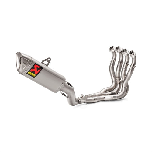 Akrapovic Titanium Silencer With Stainless Header Racing Full System - Race Removable Baffle – Suzuki GSX-R1000 2017–2022