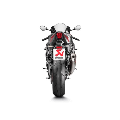 Akrapovic Titanium Silencer With Stainless Header Racing Full System - Race Removable Baffle – Suzuki GSX-R1000 2017–2022