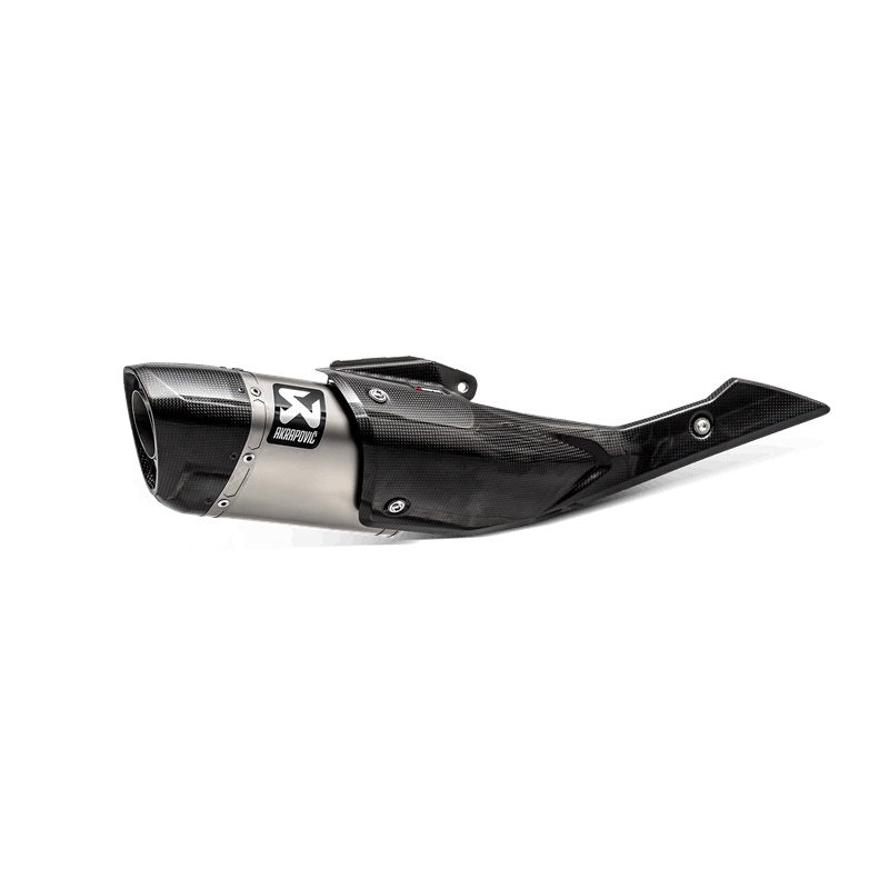 Akrapovic Titanium Silencer Slip-On Kit - With Carbon Heatshield - Road Legal – Suzuki GSX-S1000 2015–2020