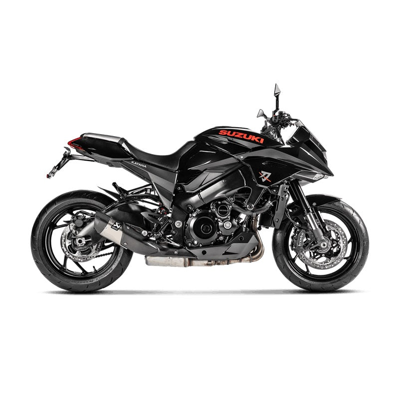 Akrapovic Titanium Silencer Slip-On Kit - With Carbon Heatshield - Road Legal – Suzuki GSX-S1000 2015–2020