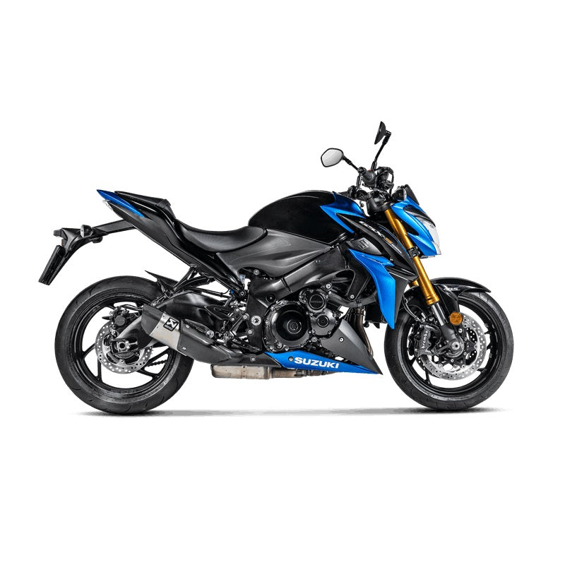 Akrapovic Titanium Silencer Slip-On Kit - With Carbon Heatshield - Road Legal – Suzuki GSX-S1000 2015–2020