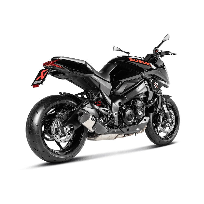 Akrapovic Titanium Silencer Slip-On Kit - With Carbon Heatshield - Road Legal – Suzuki GSX-S1000 2015–2020