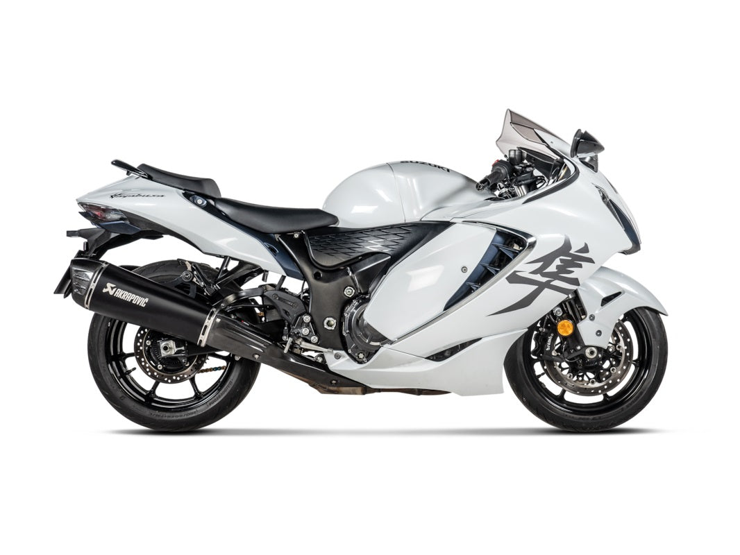 Akrapovic Titanium Silencer Slip-on Kit - Twin Black - Road Legal – Suzuki GSX1300R Hayabusa 2021–2026