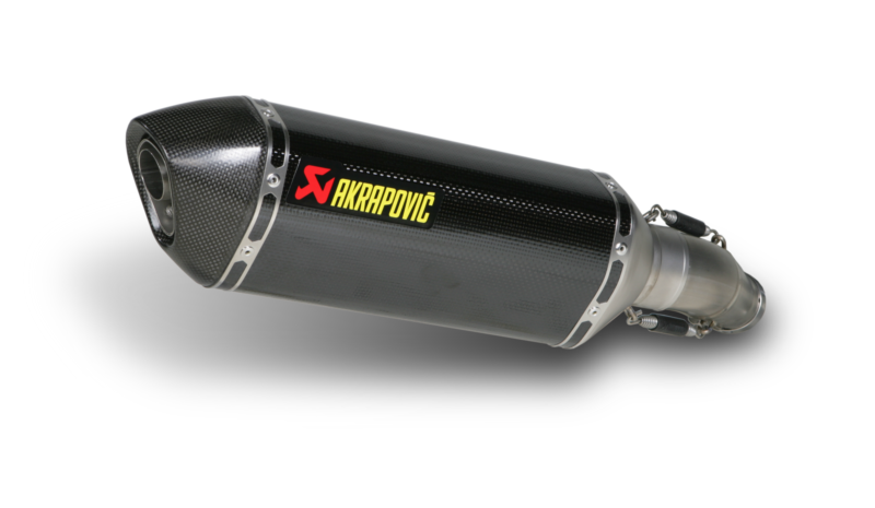 Akrapovic Carbon Silencer Slip-On Kit  - Hexagonal - Road Legal Removable Baffle – Suzuki GSX-R600 2011–2018 / Suzuki GSX-R750 2011–2018