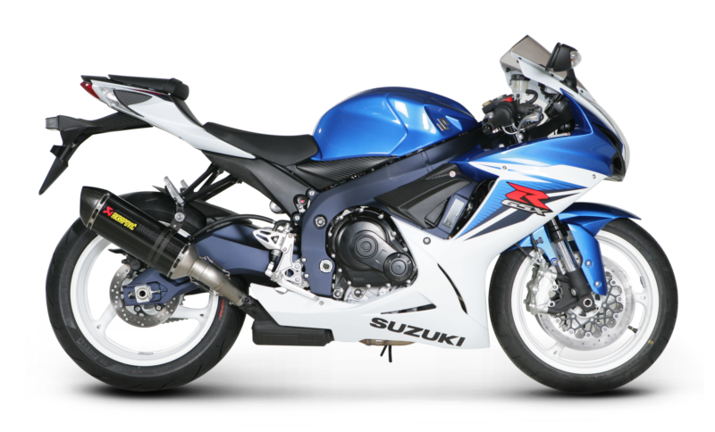 Akrapovic Carbon Silencer Slip-On Kit  - Hexagonal - Road Legal Removable Baffle – Suzuki GSX-R600 2011–2018 / Suzuki GSX-R750 2011–2018